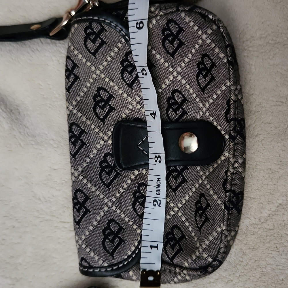Dooney & Bourke Stylish Black and Gray Women's Bag Set - Picture 5 of 12
